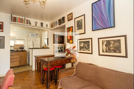 Sala de apartamento à venda com 1 quarto, 33m² em Consolação, São Paulo