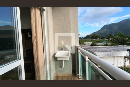 Varanda  de apartamento para alugar com 1 quarto, 39m² em Recreio dos Bandeirantes, Rio de Janeiro