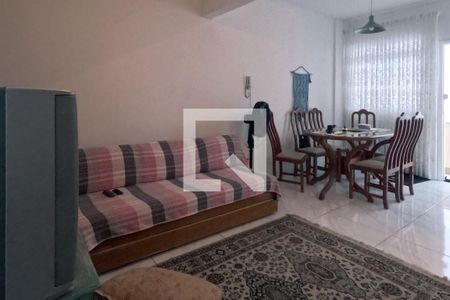Sala de apartamento para alugar com 1 quarto, 48m² em Aparecida, Santos
