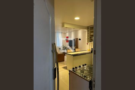 Cozinha de apartamento para alugar com 1 quarto, 37m² em Centro Histórico de São Paulo, São Paulo