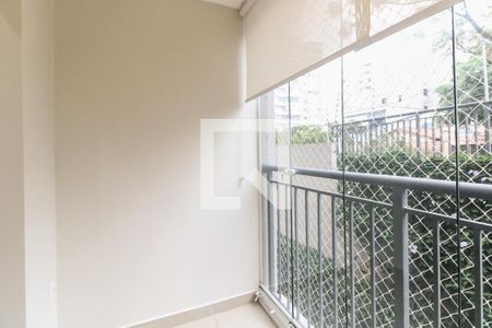 Varanda  de apartamento à venda com 2 quartos, 62m² em Chácara Santo Antônio (zona Leste), São Paulo