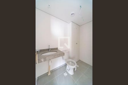 Banheiro  de apartamento à venda com 2 quartos, 46m² em Vila Curuçá, Santo André