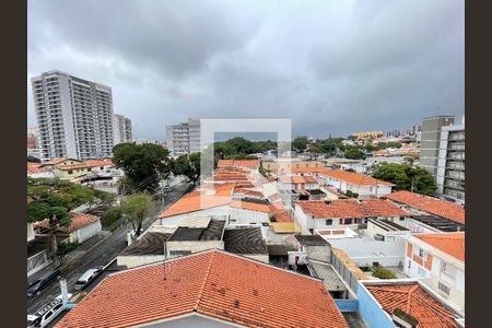 Varanda da Sala de apartamento à venda com 1 quarto, 37m² em Jardim Trussardi, São Paulo
