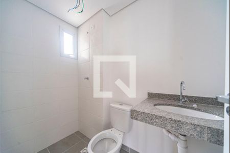 Banheiro  de apartamento à venda com 2 quartos, 46m² em Vila Curuçá, Santo André