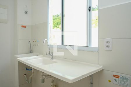 Cozinha de apartamento para alugar com 2 quartos, 42m² em Jardim Alvorada, Nova Iguaçu