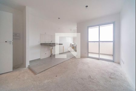 Sala de apartamento à venda com 2 quartos, 46m² em Vila Curuçá, Santo André