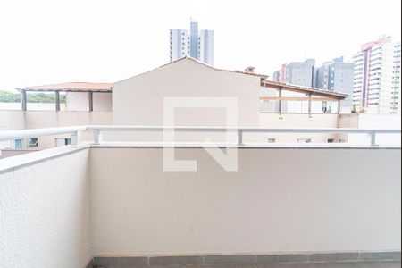 Varanda da Sala de apartamento à venda com 2 quartos, 46m² em Vila Curuçá, Santo André