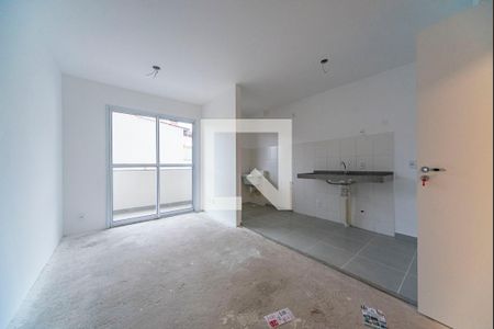 Sala de apartamento à venda com 2 quartos, 46m² em Vila Curuçá, Santo André