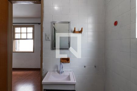 Banheiro da Suíte de apartamento à venda com 1 quarto, 43m² em Vila Romana, São Paulo