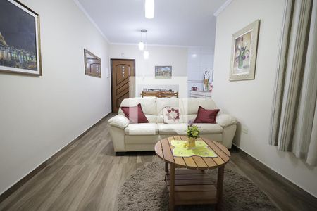 Sala de apartamento à venda com 2 quartos, 69m² em Vila Leopoldina, Santo André