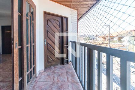 Varanda da Sala de casa para alugar com 4 quartos, 265m² em Parque das Nações, Santo André