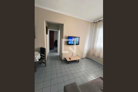 Sala de apartamento para alugar com 1 quarto, 70m² em Guilhermina, Praia Grande