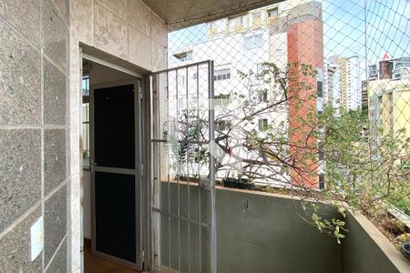 Varanda da Sala de apartamento à venda com 3 quartos, 92m² em Anchieta, Belo Horizonte