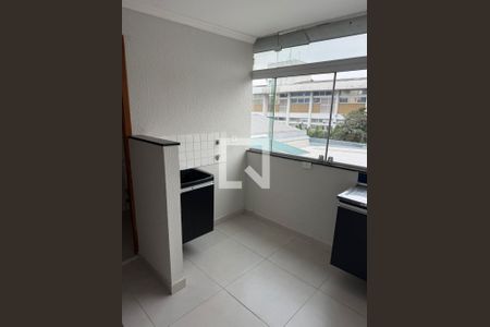 Cozinha de apartamento para alugar com 1 quarto, 27m² em Centro, São Caetano do Sul