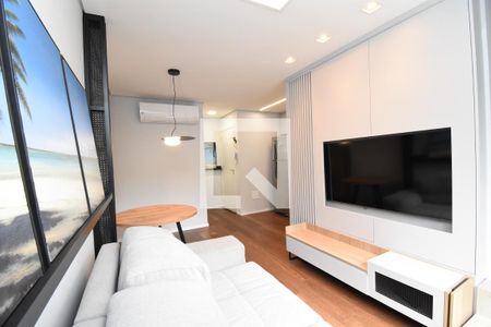 Sala/Cozinha de apartamento à venda com 2 quartos, 96m² em Cascatinha, Curitiba
