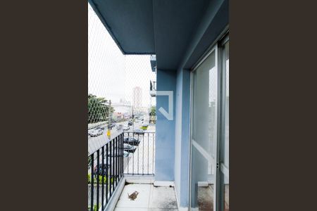 Varanda da Sala de apartamento à venda com 2 quartos, 57m² em Jardim Vila Galvao, Guarulhos