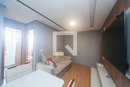 sala de apartamento para alugar com 2 quartos, 49m² em Tres Barras, Contagem
