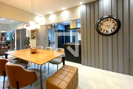 Sala de jantar de apartamento à venda com 4 quartos, 126m² em Funcionários, Belo Horizonte