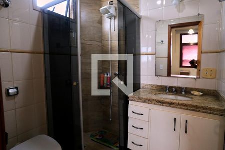 Banheiro da Suíte de apartamento à venda com 3 quartos, 199m² em Santa Ines, Belo Horizonte