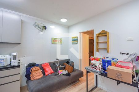 Sala/Cozinha de apartamento à venda com 2 quartos, 38m² em Vila Sofia, São Paulo