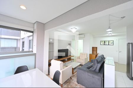 Sala de apartamento à venda com 1 quarto, 43m² em Vila Clementino, São Paulo