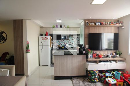Sala / Cozinha de apartamento à venda com 2 quartos, 72m² em Cidade Antônio Estêvão de Carvalho, São Paulo