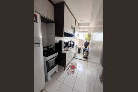 Cozinha de apartamento à venda com 2 quartos, 42m² em Parque Nações Unidas, São Paulo