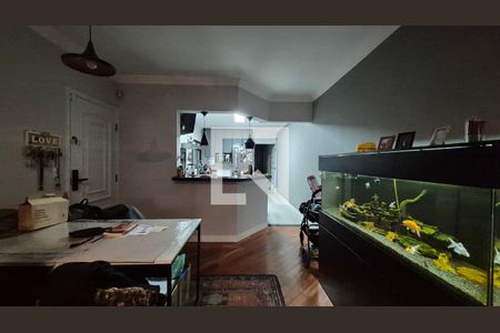 Sala  de apartamento à venda com 3 quartos, 118m² em Paraíso, Santo André