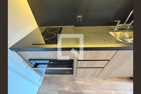 Sala/Cozinha de apartamento para alugar com 1 quarto, 35m² em Indianópolis, São Paulo