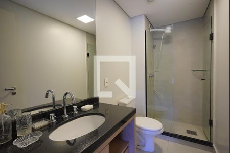 Banheiro de kitnet/studio para alugar com 1 quarto, 38m² em Partenon, Porto Alegre