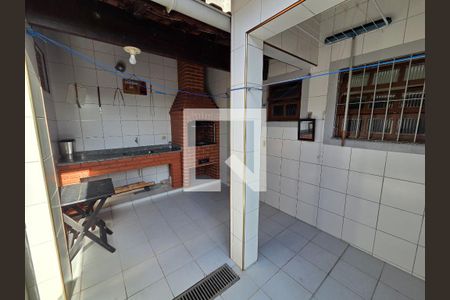 Churrasqueira de casa para alugar com 3 quartos, 130m² em Vila Balnearia, Praia Grande