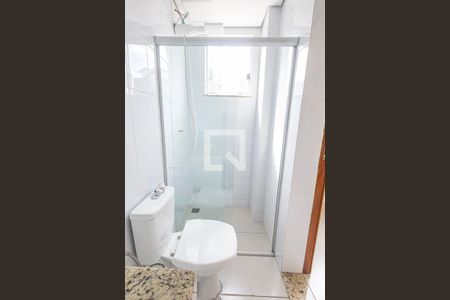 suite de apartamento à venda com 3 quartos, 80m² em São João Batista, Belo Horizonte