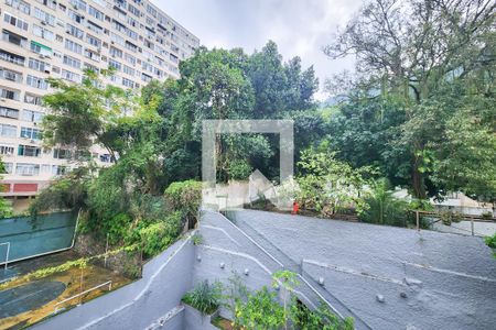 Vista da sala de apartamento à venda com 2 quartos, 63m² em Laranjeiras, Rio de Janeiro