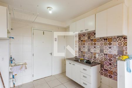 Sala e cozinha de apartamento para alugar com 2 quartos, 33m² em Sacoma, São Paulo