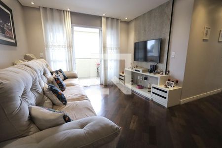 Sala de apartamento para alugar com 2 quartos, 75m² em Vila Camilópolis, Santo André