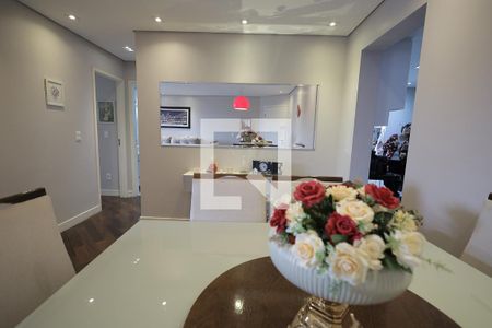 Sala de Jantar de apartamento para alugar com 2 quartos, 75m² em Vila Camilópolis, Santo André