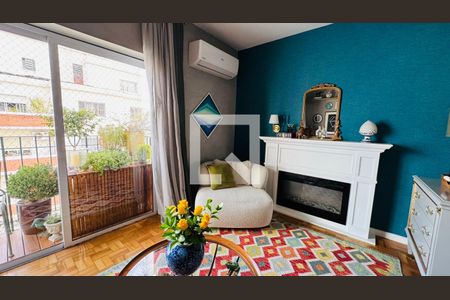 Sala de apartamento à venda com 2 quartos, 97m² em Jardim Paulista, São Paulo