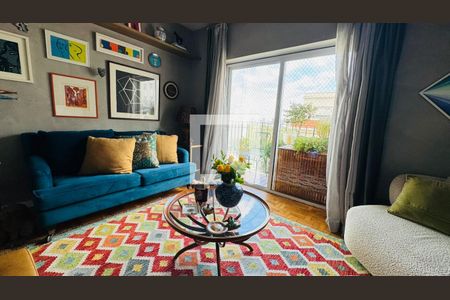 Sala de apartamento à venda com 2 quartos, 97m² em Jardim Paulista, São Paulo