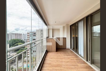 Varanda de apartamento para alugar com 1 quarto, 42m² em Indianópolis, São Paulo
