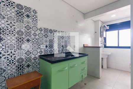 Cozinha de apartamento para alugar com 2 quartos, 50m² em Vila Alpina, São Paulo