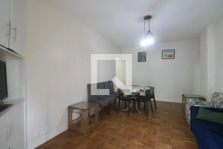 Sala de apartamento para alugar com 2 quartos, 90m² em Centro, Guarujá