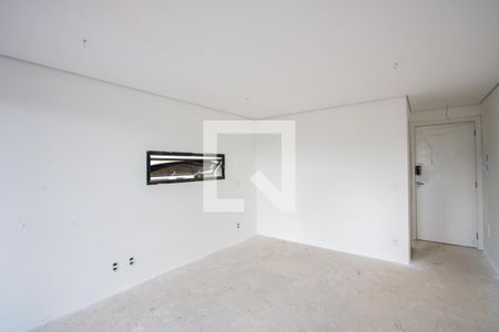 Sala/Quarto/Cozinha de apartamento à venda com 1 quarto, 30m² em Jardim, Santo André