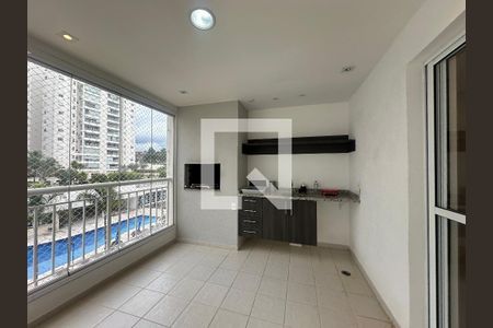 Varanda da Sala de apartamento para alugar com 3 quartos, 158m² em Tamboré, Santana de Parnaíba