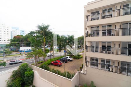 Vista da Sacada da Sala e Suite de apartamento à venda com 1 quarto, 39m² em Vila Fachini, São Paulo