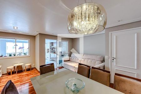 Sala de apartamento para alugar com 3 quartos, 106m² em Chácara Califórnia, São Paulo