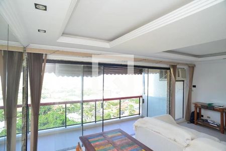 Sala de apartamento para alugar com 3 quartos, 220m² em Barra da Tijuca, Rio de Janeiro