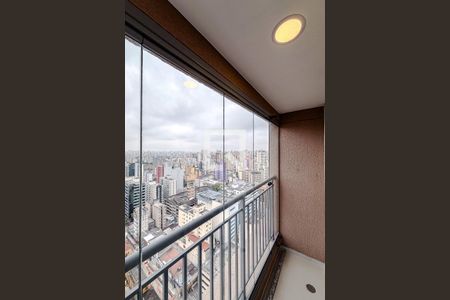 Varanda da Sala de kitnet/studio para alugar com 1 quarto, 28m² em Liberdade, São Paulo
