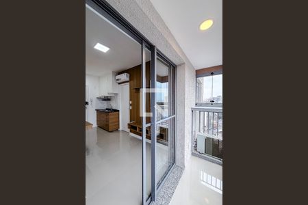 Varanda da Sala de kitnet/studio para alugar com 1 quarto, 28m² em Liberdade, São Paulo