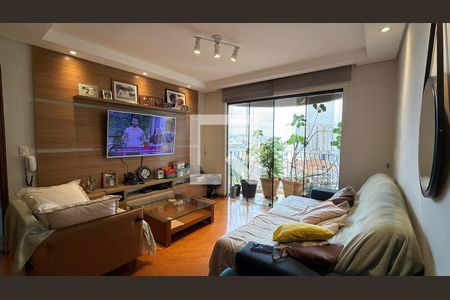 Sala de apartamento à venda com 3 quartos, 107m² em Brás, São Paulo