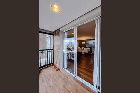 Varanda da Sala de apartamento à venda com 2 quartos, 69m² em Vila Mariana, São Paulo